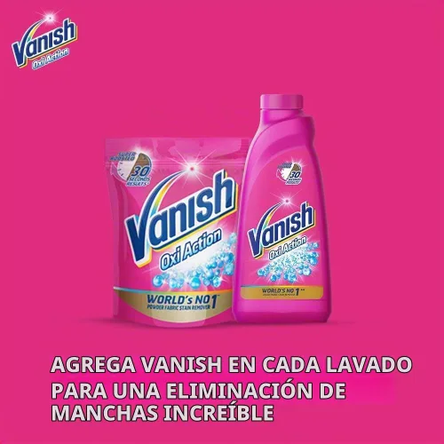 Vista 6 de Vanish Oxi Action - Líquido de lavado quitamanchas - 13.5 fl oz (paquete de 2)