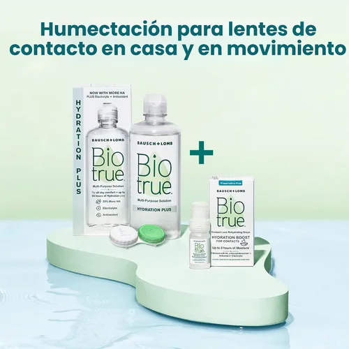 Vista 7 de Biotrue Hydration Plus Solución multiusos para lentes de contacto blandas 4