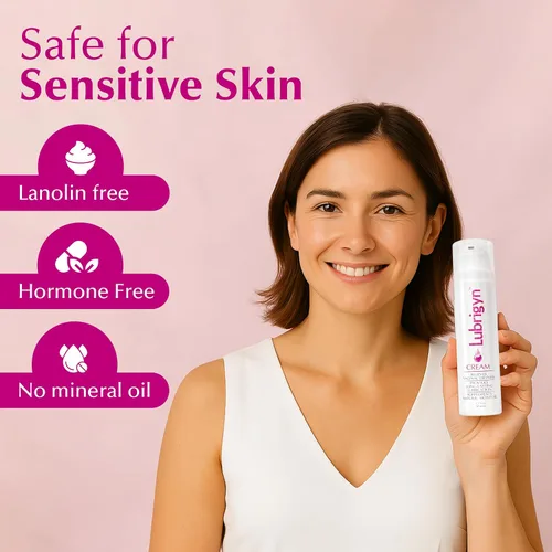 Vista 4 de Lubrigyn - Crema para el cuidado femenino, fusión de lubricante íntimo hidratante a base de aceite natural con ácido hialurónico y fitoextracto