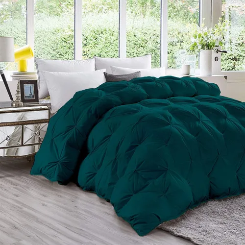 Vista 15 de Premium Collection - Edredón alternativo de diamante de 1600 hilos, tamaño individual XL, 68 x 92 pulgadas, 1 pieza para todas las estaciones