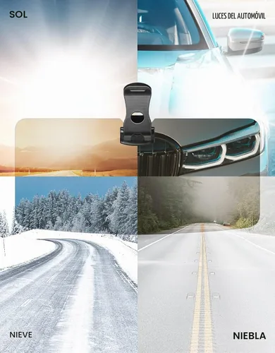 Vista 6 de JOYTUTUS Visera solar para camioneta, paquete de 2 extensores polarizados para camión, extensión universal UV400 para visera de automóvil