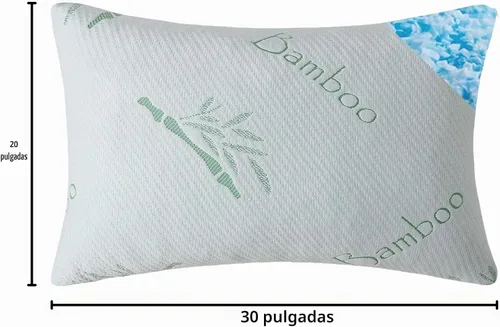 Vista 9 de Juego de 1 almohada de espuma viscoelástica triturada, almohada de espuma viscoelástica transpirable con cremallera para dormir, 1 paquete, almohada