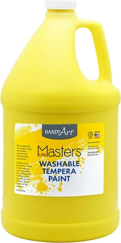 Vista 41 de Handy Art Little Masters - Pintura lavable, 16 onzas, color negro Bright & Mixable, High Opacity, Washable Colors for Classroom, Students, Kids