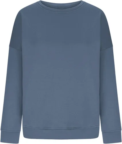 Vista 3 de midelxp Sudaderas de gran tamaño con cuello redondo para mujer, forro polar suave, manga larga, casual, cómodas, lindas sudaderas con capucha