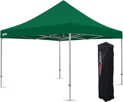 Vista 28 de Extreme Canopy Tienda de campaña desplegable instantánea de aluminio resistente comercial (rojo, 10 pies x 10 pies)