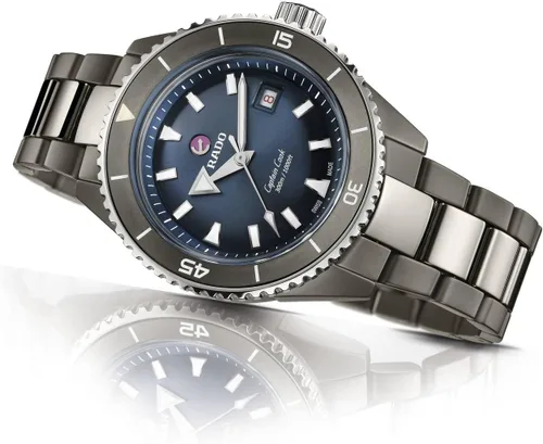 Vista 4 de Rado Reloj automático Captain Cook para hombre, color gris, Gris, Deportes