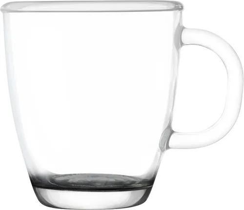 Vista 8 de DISCOUNT PROMOS London Glass Ceramic Mugs 11.75 oz. - Customizable Text, Logo - Drinkware, Coffee, C-handle - Black Custom – Black