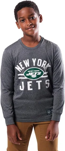 Vista 30 de Ultra Game Youth NFL - Camiseta de manga larga oficial de la NFL para jóvenes