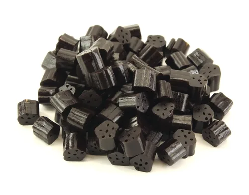 Vista 3 de Planet Sweets Bocados de regaliz negro, 1.5 libras, caramelos masticables clásicos a granel