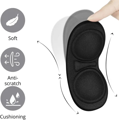 Vista 7 de TNP Silicone Cover Set for Oculus Quest 2 Meta Quest 2 Controller Protector Blue 3 in 1 Silicone VR Face Cover, Protective Lens Cover, VR Headset