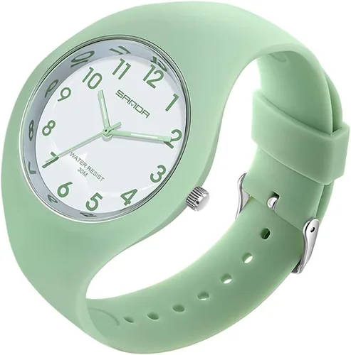 Vista 12 de XCZAP Reloj electrónico impermeable del cuarzo de las señoras de los deportes de la serie de Negro Rosado