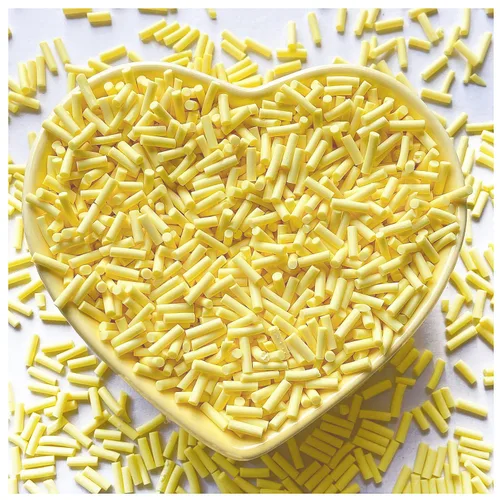 Vista 22 de Gránulos falsos de arcilla de 1.76 oz (50 g), rodajas de arcilla polimérica para arte de uñas, manualidades, tartas, funda para teléfono (1 negro)