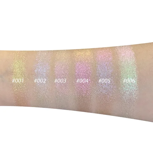 Vista 6 de CHARMACY Star Bomb - Sombra de ojos multicolor con purpurina, paleta de sombras de ojos que cambian de color, sombras de ojos en crema altamente