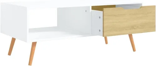 Vista 5 de Mesa auxiliar, mesa de centro elevable, mesa de centro cuadrada adecuada para sala de estar, oficina, balcón, estudio, sala de estar familiar