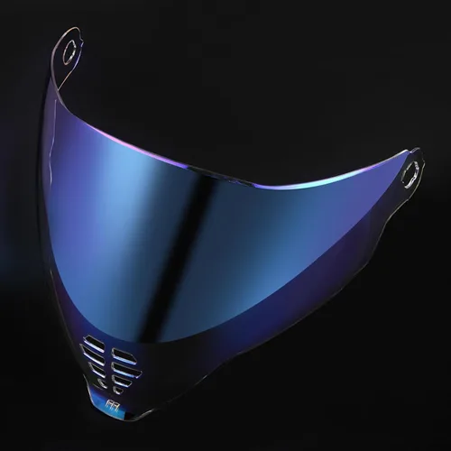 Vista 10 de ICON Airflite Casco de motocicleta con protección UV, lente de visor para motocicleta, protector solar, accesorios para cascos (Airflite Bronce Oro)