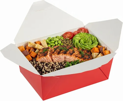 Vista 61 de Restaurantware Contenedor desechable para llevar, 30 oz / #1, negro