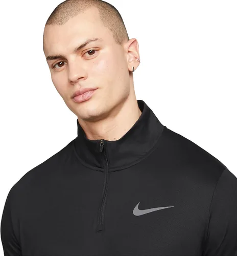 Vista 3 de Nike Pro Dri-FIT - Camiseta de entrenamiento para hombre con cremallera de 14