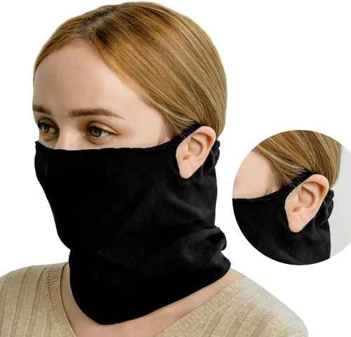 Vista 7 de Pasamontañas para la cara y el cuello, máscara para correr para hombres y mujeres Protección solar UV sin estaciones