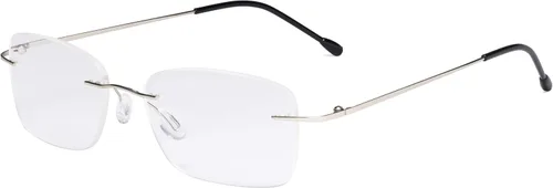 Vista 13 de Eyekepper Rimless Reading Glasses Women, Readers Frameless Wireless Magnifying Cheaters, Womens Reader Eyeglasses, Scratch Resistant for