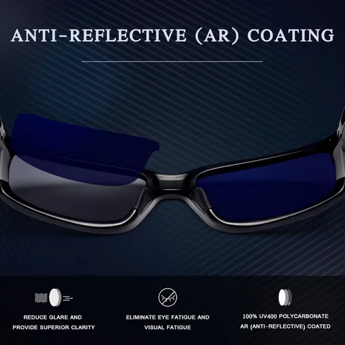 Vista 7 de New 1.8mm Thick UV400 Replacement Lenses for Oakley Whisker Sunglass