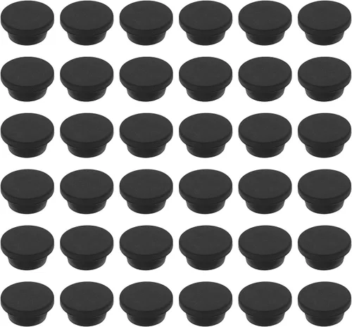Vista 76 de MECCANIXITY - Tapones de silicona en forma de T (26mm, 1 pulgada de diámetro), color negro