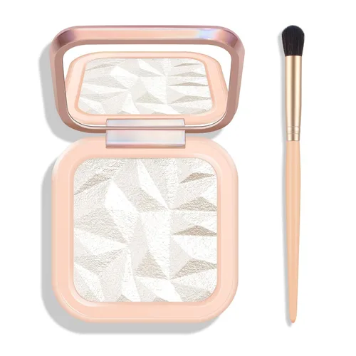 Vista 13 de KYDA Paleta de Contorno Esculpidor Facial, Mate con Acabado de Micro Perlas Polvo de Contorno Horneado, Ultra-fino Ligero, Cobertura Difuminable