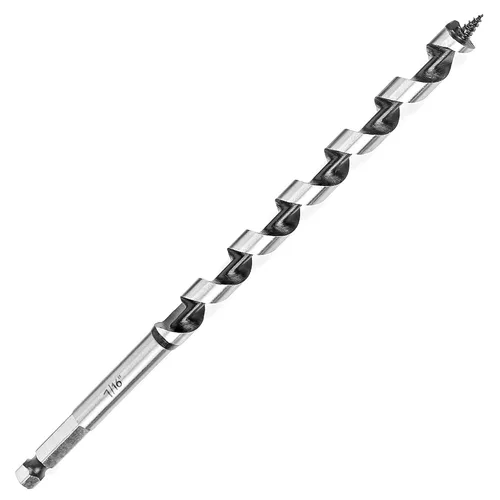 Vista 19 de Broca de taladro de 1-1/2 pulgadas x 9 pulgadas para madera, vástago hexagonal de 1-1/2 pulgadas, broca larga para madera suave y dura, plástico