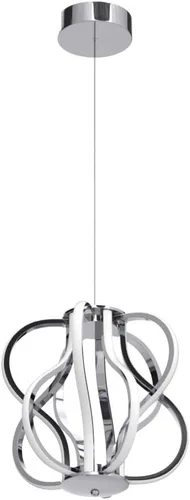 Vista 4 de Candelabro LED moderno con diseño acrílico, ajustable, fácil de instalar, adecuado para comedor, sala de estar, dormitorio, cocina y pasillo