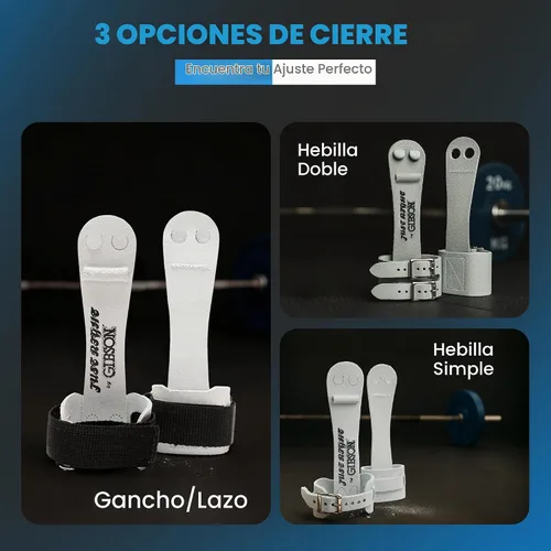 Vista 4 de Gibson Athletic Just Right Agarres para Barras Asimétricas de Gimnasia para Niñas - Agarres de Cuero de Ajuste Estrecho para Barras de Gimnasia