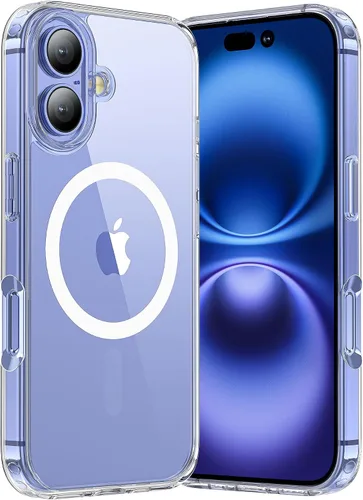 Vista 43 de Funda magnética diseñada para iPhone 11, [probada contra caídas de grado militar] [compatible con MagSafe] Funda protectora delgada translúcida mate