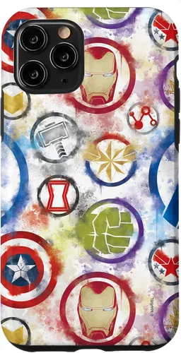 Vista 29 de Marvel Avengers Super Hero Icons - Carcasa para iPhone 17