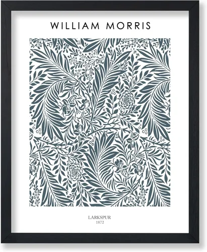 Vista 47 de Poster Master Impresión Vintage del Ladrón de Fresas - Póster Retro de William Morris - Arte de Patrón Floral - Regalo para Hombres y Mujeres