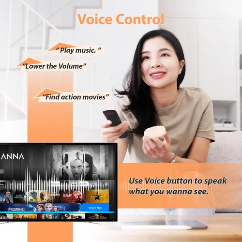 Vista 3 de Voice Firestick Remote Control Fit for Fire-Smart TV Stick & Cube, TV Stick 4K/Stick Lite, TV Stick (2nd Gen), TVs Cube (1st & 2nd Gen), Smart TV