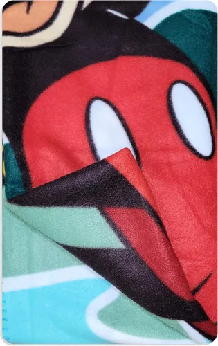 Vista 3 de Disney Mickey Mouse Little Explore Happy Face - Mantas acogedoras de 40 x 60 pulgadas