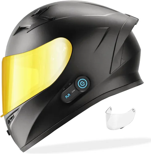 Vista 10 de GDM VENOM - Casco de motocicleta con intercomunicador bluetooth GDM HyperSonic