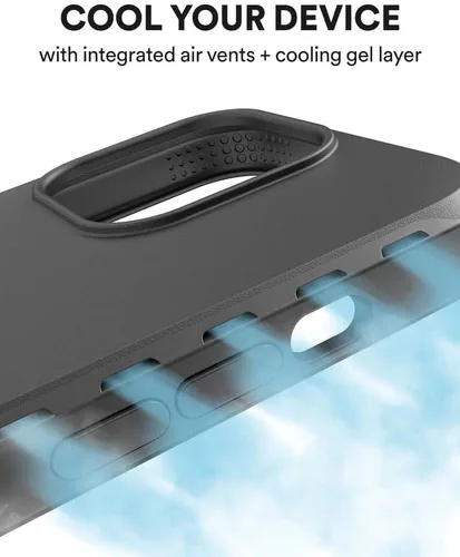 Vista 3 de BodyGuardz Paradigm Pro Funda para iPhone 15 Pro Max, protección a prueba de golpes con clasificación de caída de 18 pies, compatible con MagSafe