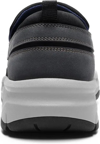 Vista 6 de Cestfini Zapatillas ortopédicas sin cordones para caminar para hombre Negro