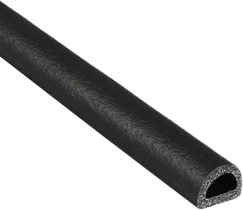 Vista 23 de Trim-Lok Sello de goma en forma de D – 0.437 pulgadas de alto, 0.375 pulgadas de ancho, 25 pies de largo – Sello de espuma EPDM con adhesivo