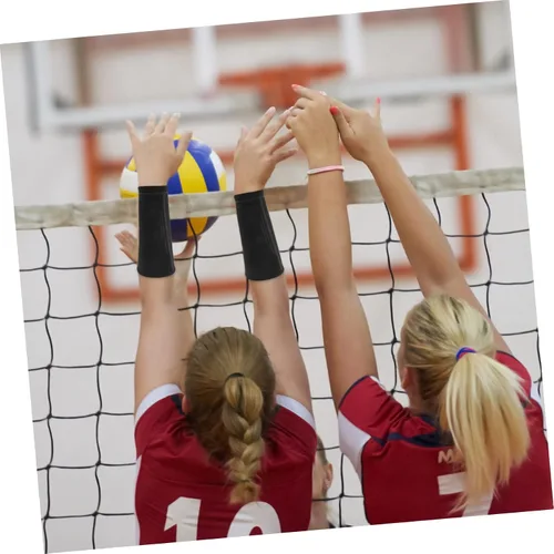 Vista 9 de DECHOUS Volleyball Wrist Guards for Students Padded Arm Sleeves Elastic Support Professional Sports Arm Protectors for Athletic Use 1 Pair
