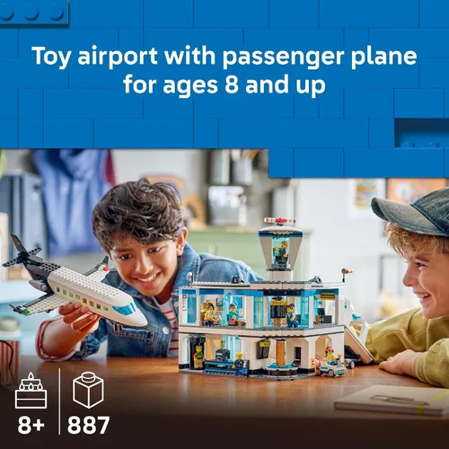 Vista 2 de LEGO City Airport con avión 60502