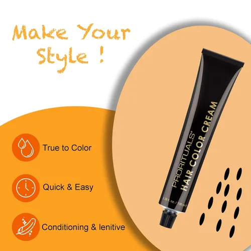 Vista 5 de Prorituals Crema para el cabello ASH BLONDE PLATINUM IRIDESCENT -10 ABP /10.21