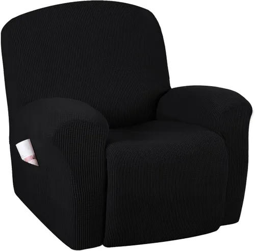Vista 24 de H.VERSAILTEX Funda reclinable superelástica Fundas reclinables para sofá Funda reclinable para silla Forma ajustada Fundas antideslizantes