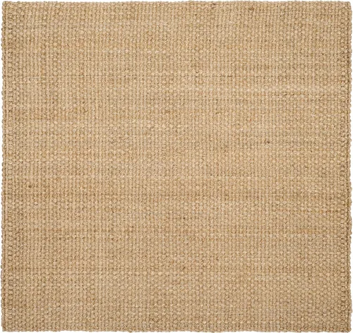 Vista 12 de SAFAVIEH Alfombra de área de 2x3 pies - Colección de fibra natural - Marrón natural, yute hecho a mano, diseño de tejido de canasta (NF401A)