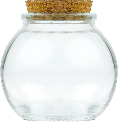 Vista 9 de FJNATINH Botella de cristal con forma de corazón con tapón de corcho, tarros decorativos pequeños de 1.7 onzas líquidas para decoración del hogar