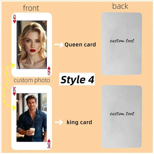 Vista 9 de Custom Engraved Wallet Card – Personalized Metal Wallet Insert Gift for Him, Dad, Husband/Laser engraved or Printed with Text or Photos