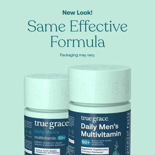 Vista 2 de True Grace Daily 50 Multivitamínico 60 ct Botella, 60 CT