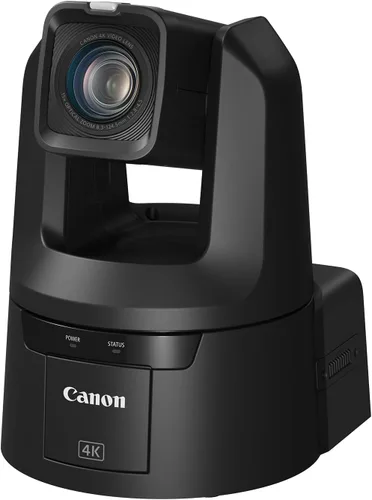 Vista 4 de Canon Cámara CR-N700 4K PTZ (negro), zoom óptico de 15x, AF CMOS de doble píxel, función de recorte, múltiples protocolos, conectividad flexible
