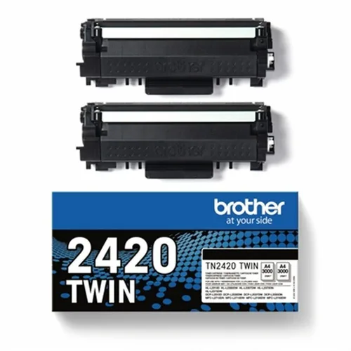 Vista 2 de Cartucho de Tinta Original Brother TONER N 3K PK2 Negro (2 Unidades)