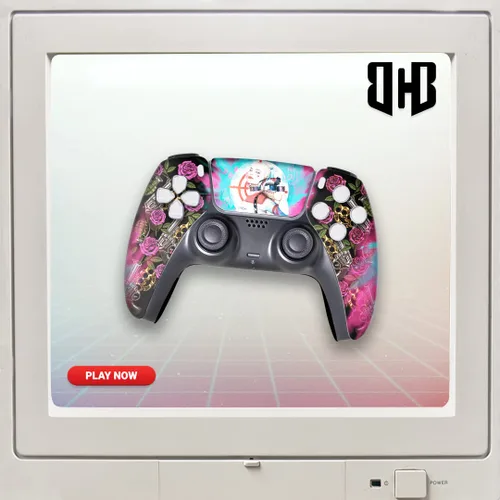 Vista 204 de Battman Custom PS-5 Controller Wireless compatible with Play-Station 5 Console by BCB Controllers Proudly Customized in USA with Permanent