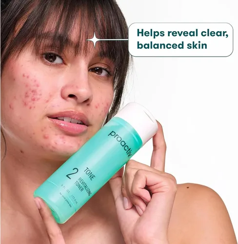 Vista 4 de Proactiv Tóner facial hidratante para la piel sensible: tóner libre de alcohol para el cuidado de la cara: alise el ácido glicólico del poro